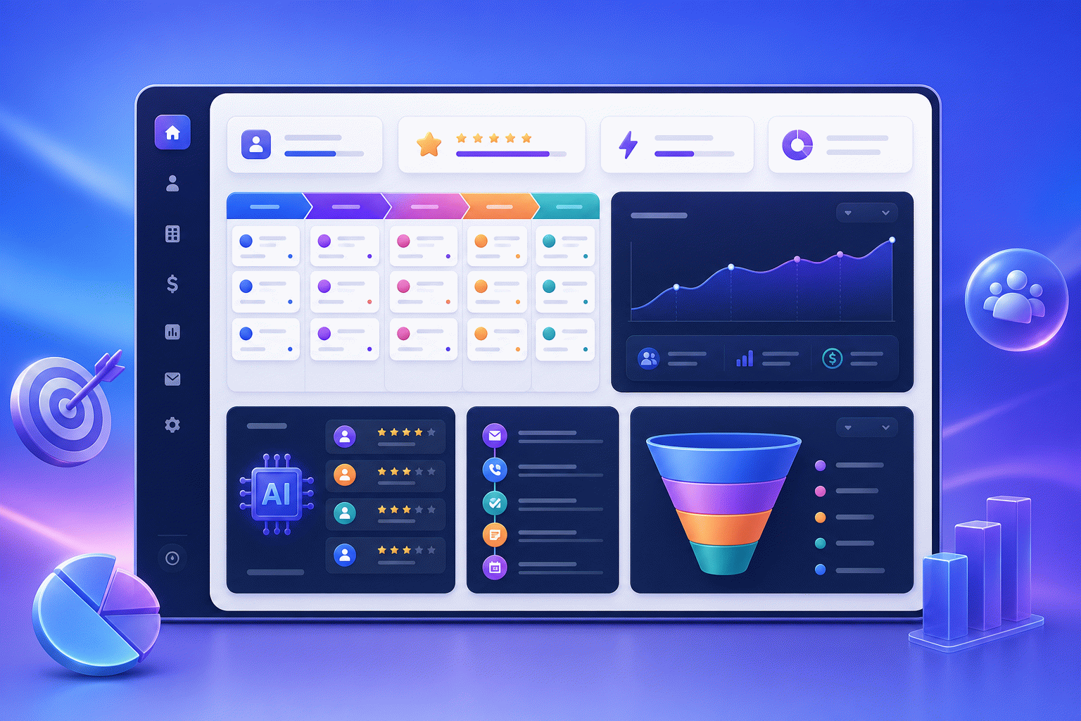 Lead & Sales CRM preview